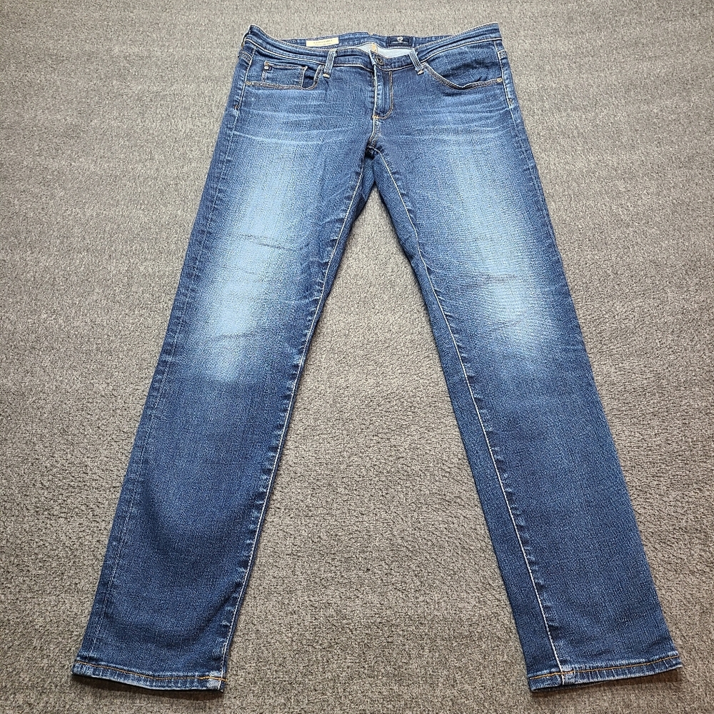 AG Adriano Goldschmied The Stevie Ankle Jeans Womens 30 Slim Straight
